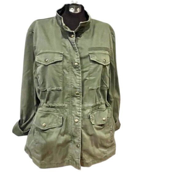 GAP Army Green Utility Field Jacket M - Picture 1 of 6